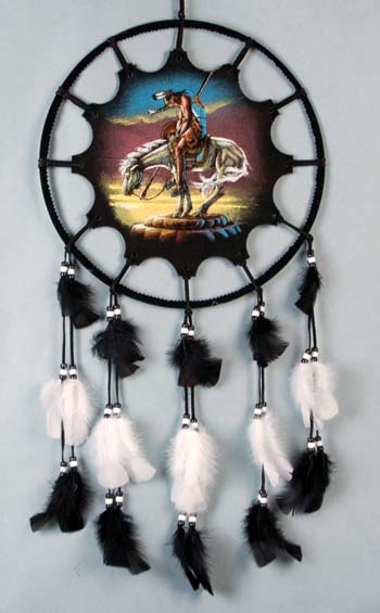 Las Vegas Raiders Shield Native American Dream Catcher