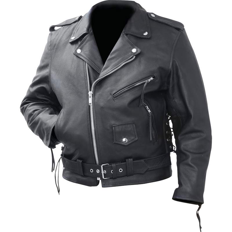 Rocky Mountain Hides Cowhide Leather Motorcycle Jacket